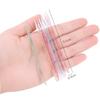 Multicolor Crystal Stick Manicure Dotting Tool Set (100-Pack) - Plastic Orange Wood Cuticle Remover