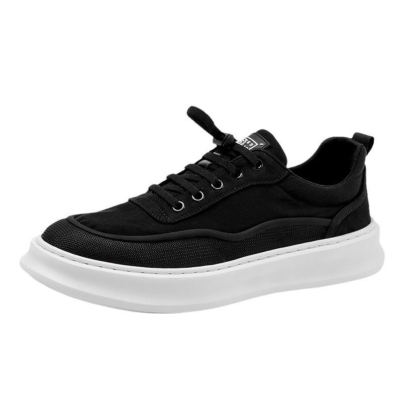2024 Summer Shoes Man Breathable Mesh Casual Cloth Shoes Men Thick Bottom Non-slip Sneaker Slip On Shoes Zapatillas De Hombre