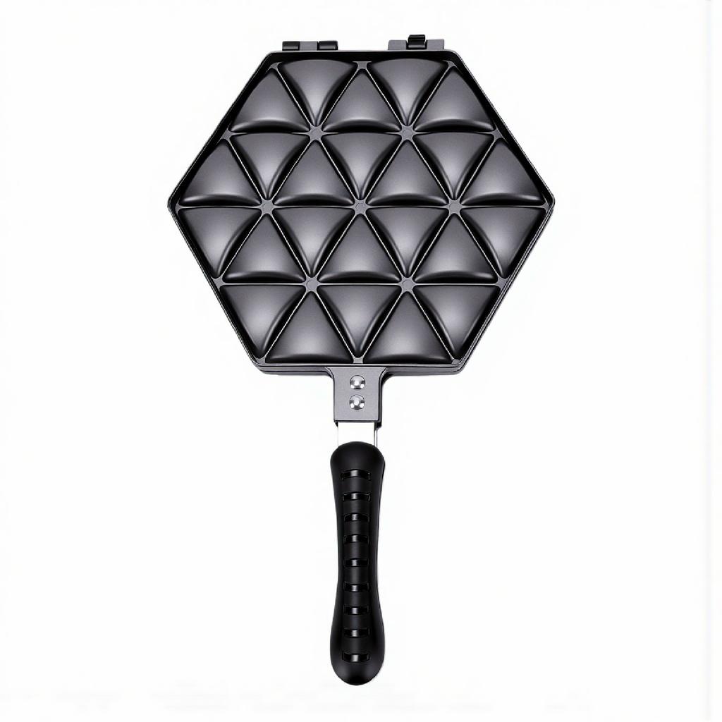 Samosa-maker Pan Non-stick Aluminiumlegering Stekeplate Varmes Raskt Jevnt Multibruk Matlaging