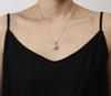 Hexagram, Star of David, Lucky Star, Gibeon Meteorite Pendant, Sterling Silver 925, Gold