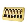 Multifuntional String Spacing Electric Guitar Bridge with Metal Construction Suitable for Optimal Sound Projection