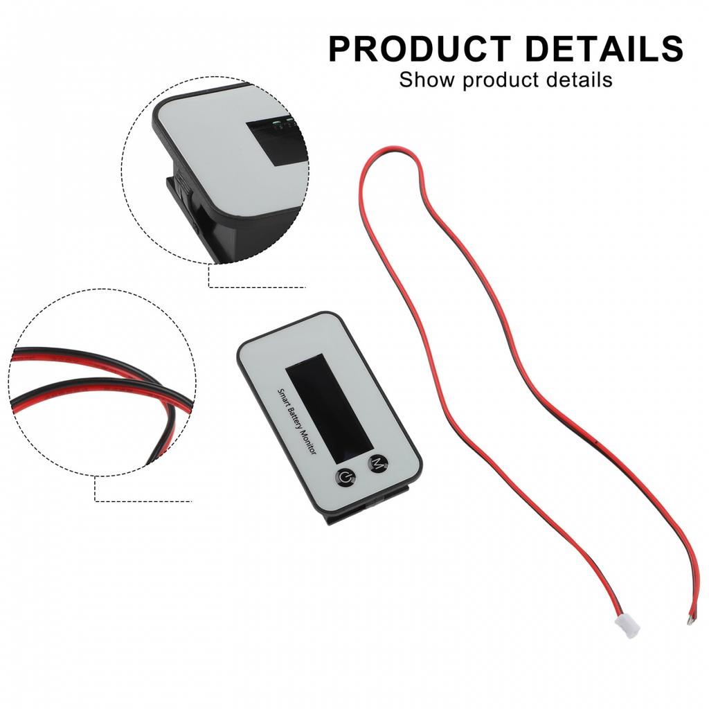 Accurate Measurement Charge Tester Voltage Meter DC7-100V Voltage Range