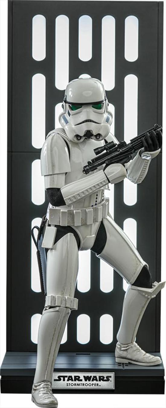 

Movie Masterpiece Star Wars Stormtrooper (with Death Star backboard) 16 scale figure