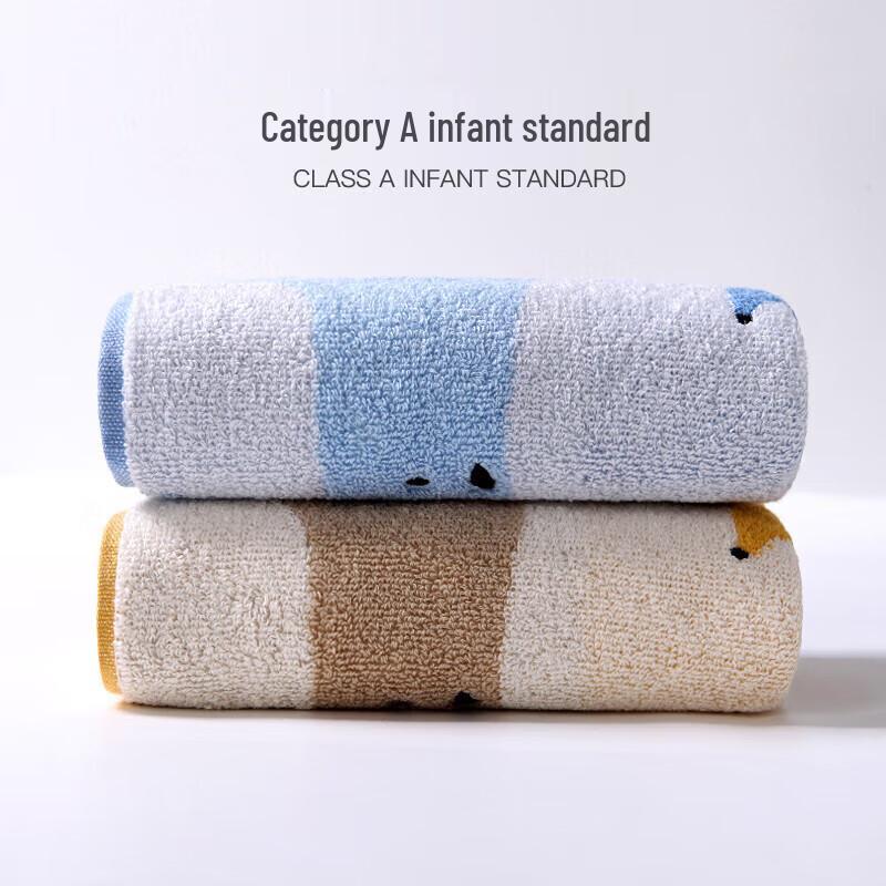 Jinhao Pure Cotton Absorbent Face Towel (2-Pack)
