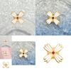 Exquisite Cartoon Character Metal Badge Brooch With Beautiful Floral Design For Anime Fans