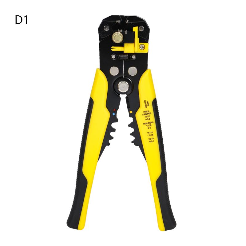 Zaciskarka do kabli Automatyczna ściągaczka izolacji Wielofunkcyjne narzędzia do zdejmowania izolacji Szczypce zaciskowe Zacisk 0,2-6,0 mm2 Wielofunkcyjne szczypce