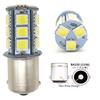KIYOYO 24V Car S25 Single/G18 (1156 BA15s) 18 LED Bulbs