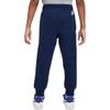 Nike Sportswear Moderate Pants Fall Winter Children Aged 3 7 Years Old Dark Navy Blue HQ7945-410