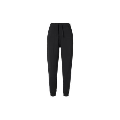 Solid Color Drawstring Long Fitness Pants Women Bottoms Black DN0937-010