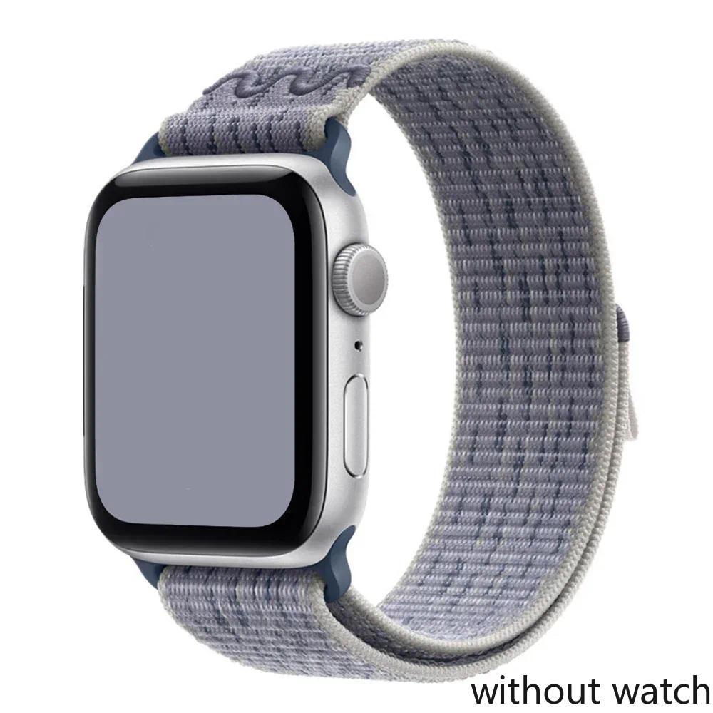 Nylon Sport Strap for Apple Watch Ultra3 49mm S11 42/46mm S10 9 8 7 6 5 4 3 Loop Bracelet for iWatch Series SE3 Ultra 2 46mm 45m