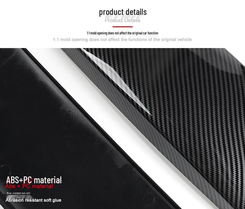 Carbon Fiber Interior Armrest Cover for BMW X5 X6 E70 E71