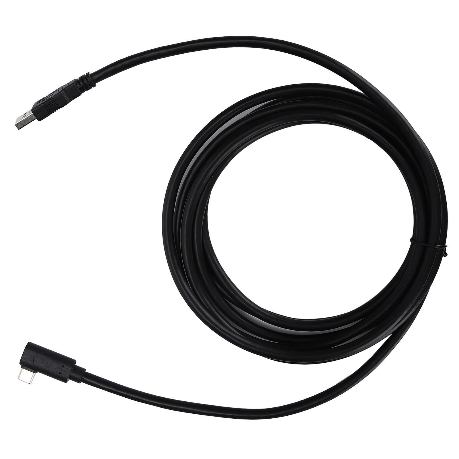 

Кабель TypeC USB3.1 на TypeA USB 3.0 Угловой Кабель для Зарядки для Oculus Link VR