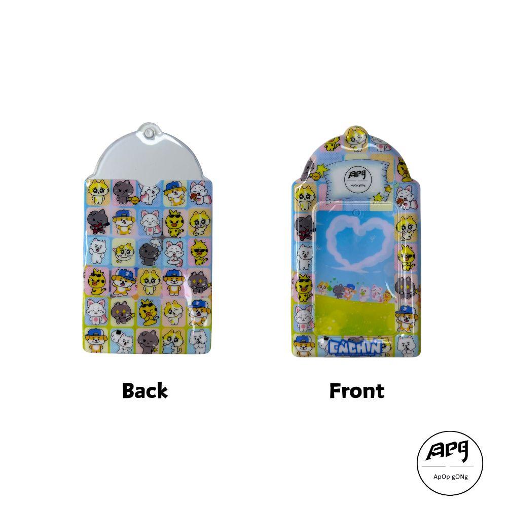 ApopGong × ENCHIN Cute Cartoon Photocard Holder
