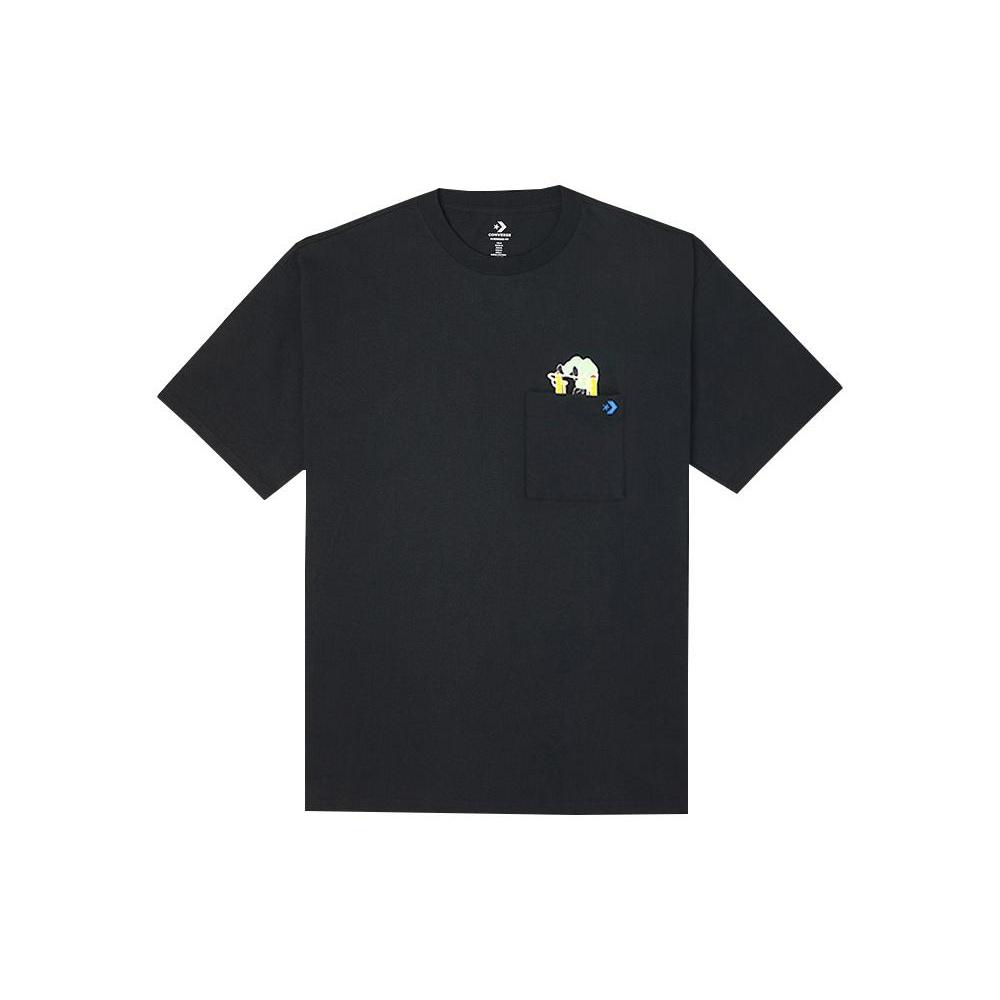 Converse Park Gym Graphic T-Shirt Asia Sizing Black Men s 10023150-A02 S
