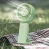 Summer Mini Handheld Fan 3 Speed Adjustable USB Rechargeable Cat Ears Cooling