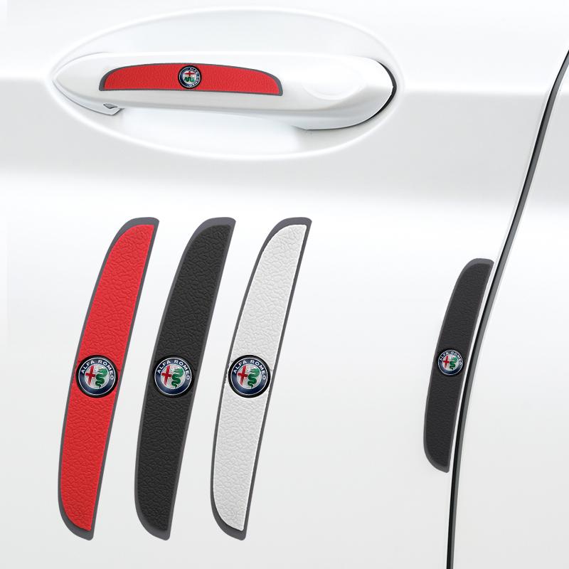Car Anti-collision Strip Protector Decoration Sticker Accessories For Alfa Romeo 4C 159 166 Spider Giulia Giulietta 156 Mito GT