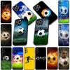 Soft Cover for Samsung Galaxy S22 S21 S20 FE Ultra Plus A35 A36 A55 A37 A33 A34 A57 Coque Phone Case Sunset Football Fans