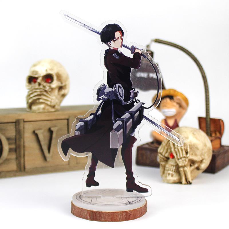 Attack on Titan Anime Acrylic Standee - Cute Cartoon Character Ornament