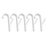 1/40PCS Bathroom Hanger Clips Heated Towel Radiator Rail Hook Holder Multi-Purpose Drying Rack Hook Towel Clothes Storage Racks