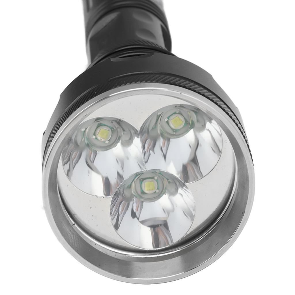 Aluminum Alloy Flashlight 5000LM Waterproof Handheld Flashlight for Camping Emergency Hunting