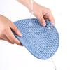 17.5cm Simple Cans Honeycomb Pad Coffee Cup Coaster Round Silicone Table Mat Extra Thick Placemat Creative Kitchen Pot Holder