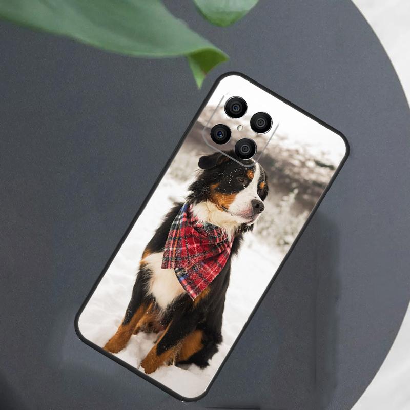 Bernese Mountain Dog For Honor Magic 5 6 7 8 Pro Case For Honor 400 200 50 70 Lite X8c X8b X9a X9b X9c X9d Win RT