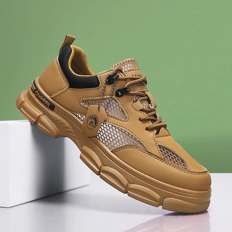 

Breathable mesh casual sports shoes men s summer 2025 new men s shoes low-top tooling Martin shoes men s trendy shoes 39