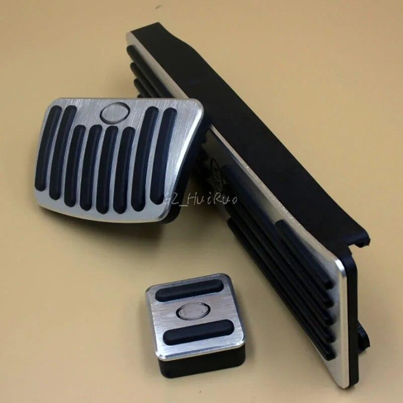 No Drill Fuel Brake Foot Pedals For KIA Sportage K3 K4 K5 2011-2016 Fuel Pedal Brake Pedal To Accelerate  Skid Plate with Logo