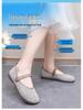 Women's 2025 Mary Jane Mesh Shoes - Breathable Flyknit, Soft Sole, One-Strap, Hollowed-Out Design