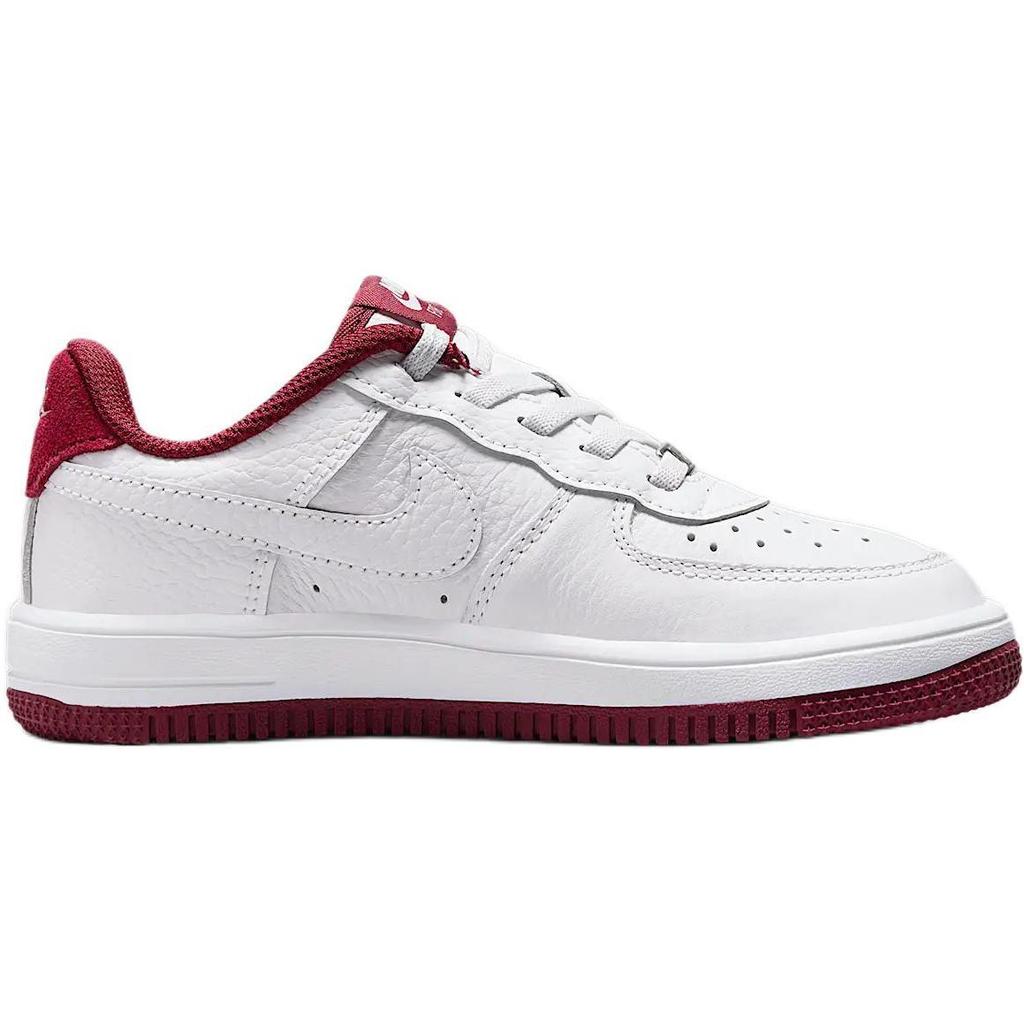 Nike Force 1 Low LV8 EasyOn PS White Team Red Kids Sneakers HF5510-100