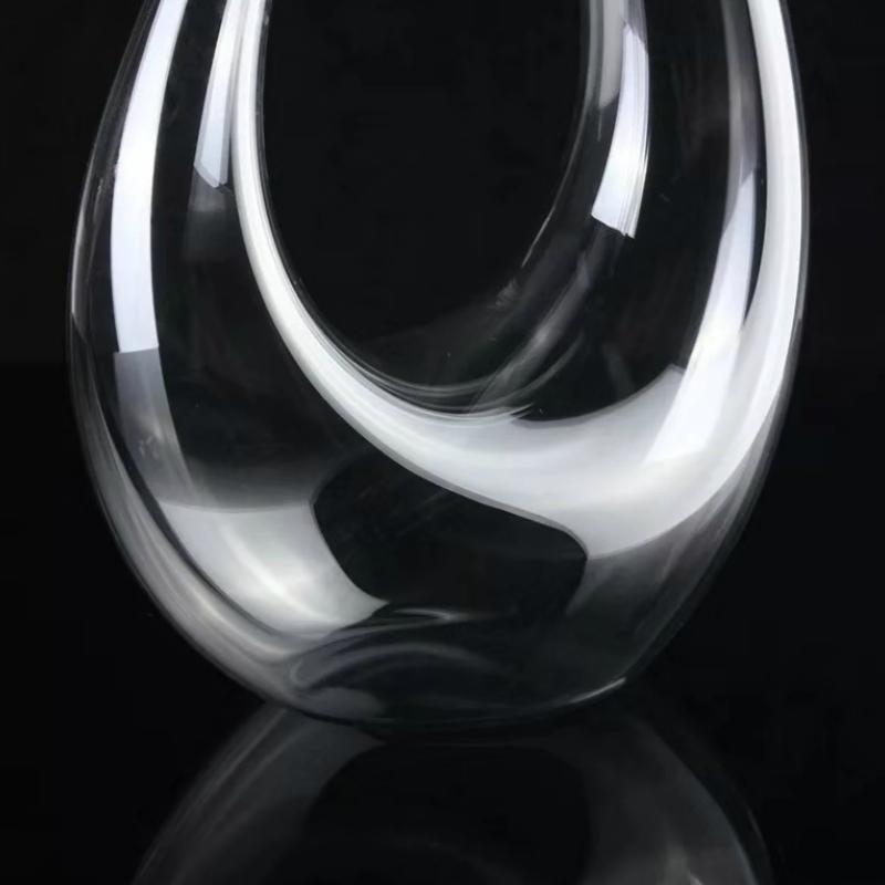 U-shaped wine decanter gift box harp swan decanter Crystal creative wine separator 1500ml