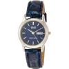 No Q Q [citizen Q Q] Watch Analog Waterproof Date Day Leather Strap A205 302 Women S Navy