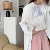 Mote søte blomster kosmetikkveske Bærbar clutch sminkeveske Kosmetisk oppbevaringsveske Reisetoalettsaker Organisering sminkeveske