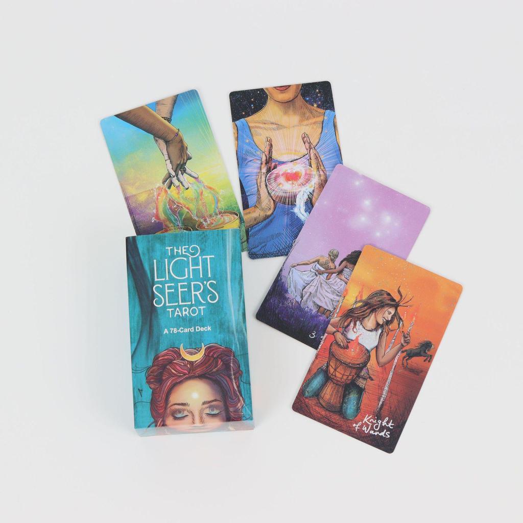 English Tarot Large Size Spirit Eye Bright Prophet with English Manual (12x7cm)
