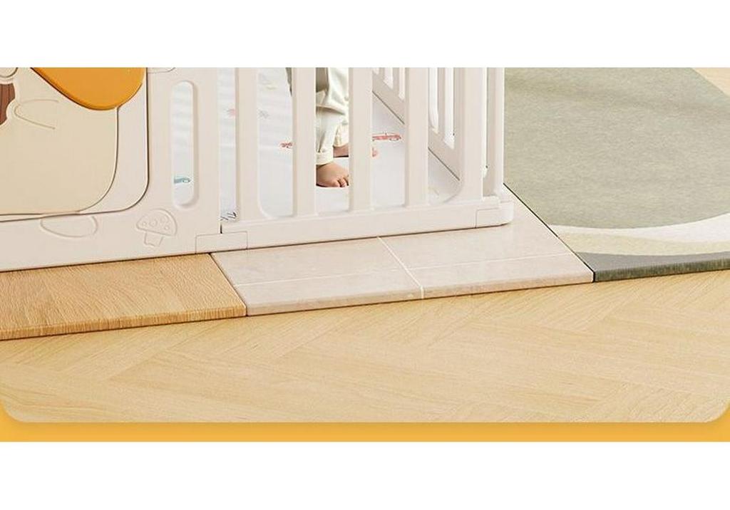 Parc pour bébé d'intérieur et tapis d'éveil: Aire de jeux pour tout-petits avec garde-corps de protection