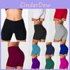 Damen Fitness-Fahrradshorts Weiche Feuchtigkeitsableitende Workout-Yoga-Leggings Für Komfort