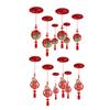 Paper New Year Pendant 3D Hanging Ceiling Decoration Traditional Ornament for Celebrating Chinese New Year 2026