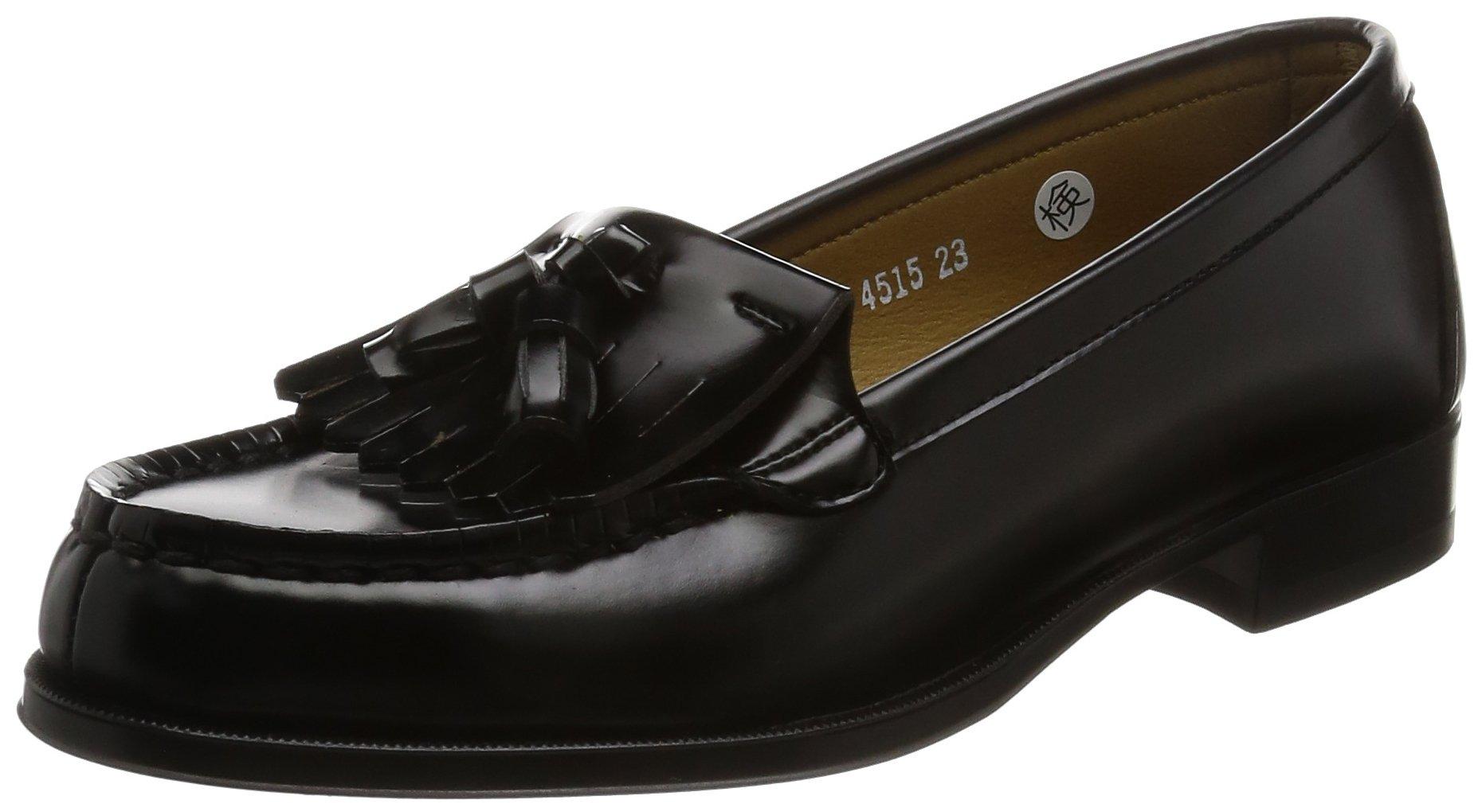 

Лоферы с кисточками Традиционные 2E Синтетическая кожа 4515 Черные 23 см 2E [Haruta] Женские чёрный