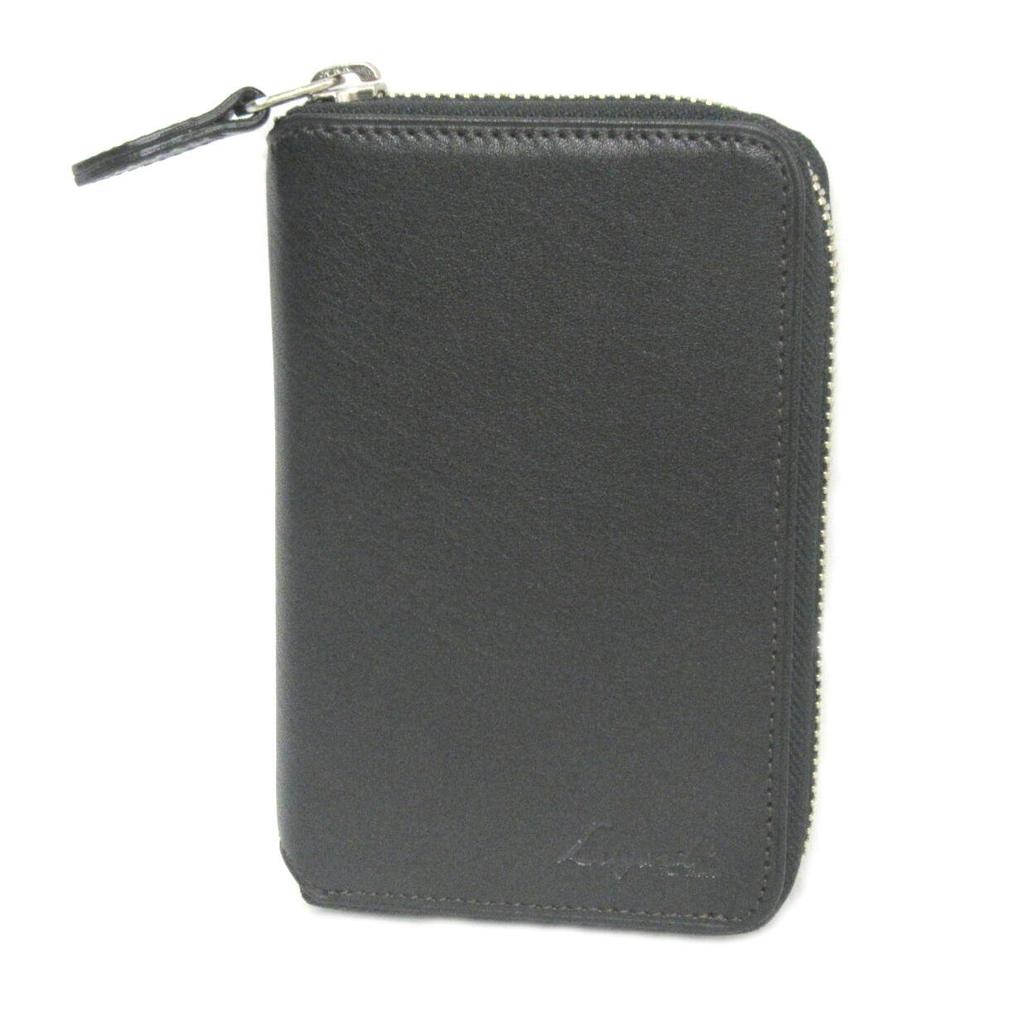 Lugard zipper round wallet 5190 [Luggard G3] Three-way medium-sized (black)