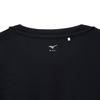 Mizuno NaviDry Long Sleeve Training UPF15 Sun Size Medium Women's T-Shirt, Sweat-Wicking, Quick-Drying, Protection, 32MAC395, Black/Magenta,