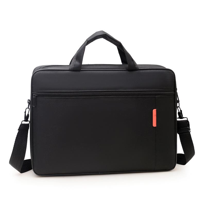 

TS JYL laptop bag,Fashion Laptop Handbag Business Crossbody Student Document Bag 15.6 inches чёрный