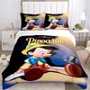 3Pcs Pinocchio'S Magical Adventure Bedding Sets For All Sizes New 3D Printed Bed Cover Comforter Duvet Cover Pillowcase Bedroom Decoration