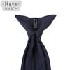 [Harujio] 4 Colors Clip-On One-Touch Necktie - No-Tie Clip-On Hook Type - Easy to Use for Remote Work, Teleworking, and Working from Home - Black,