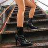 Europe, America and the United States In the Spring and Autumn of 2025, the New Pointed Head Super High Heel Short Boots Women's Thin Heel Short 