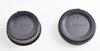 ATAK Nikon F Mount Compatible F Rear Caps Body Caps Total of 6 F Mount Caps/Lens (3 Pieces) & (3 Pieces) (Nikon Compatible)