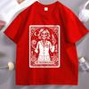Microbiologist Tarot Card TShirt Funny Science Lab Halloween Tshirt Microbiology Lovers Tees Casual Cotton Short Sleeve T Shirt
