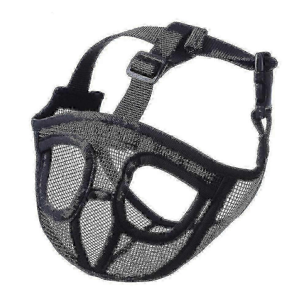 Adjustable Short Snout Dog Muzzle - Stop Biting, Barking, Chewing - Pet Supplies