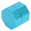 Cue Chalk Box Holder Aluminium Alloy Octagonal Universal Billiard Chalk Case for Billiards