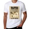 The Bullet Blondes Wanted Poster Tshirt Summer Fashion Casual Tee Shirt