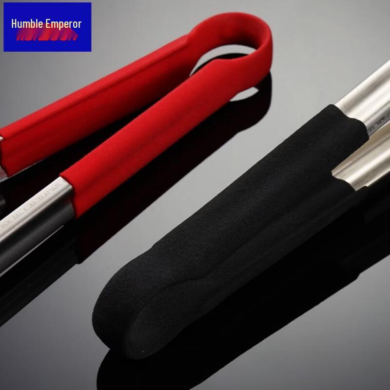 304 Stainless Steel Food Tongs with Non-Slip Handle